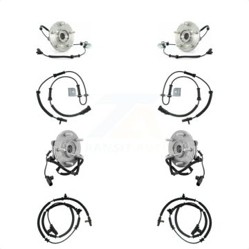 Front Rear Wheel Hub Bearing Extra ABS Sensor Kit For Dodge Grand Caravan Chrysler Town & K7S-102940