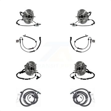 Front Rear Wheel Hub Bearing Extra Sensor Kit For Dodge Grand Caravan Chrysler Town & Ram K7S-102943