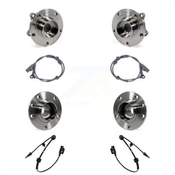 Front Rear Wheel Hub Bearing Sensor Kit For 16 Dodge Dart 2.4L/1.4L/2.0L with 4-Wheel ABS K7S-102944