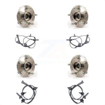Front Rear Wheel Hub Bearing And ABS Sensor Kit For Cadillac CTS with Harness K7S-102950