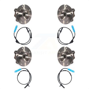 Front Rear Wheel Hub Bearing & Sensor Kit For Mini Cooper Countryman Paceman with Harness K7S-102954