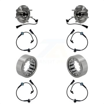 Front Rear Wheel Bearing And Extra ABS Sensor Kit For Chevrolet Suburban 4WD K7S-103148