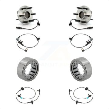 Front Rear Wheel Bearing & Extra Sensor Kit For Chevrolet Avalanche Cadillac Escalade GMC K7S-103151