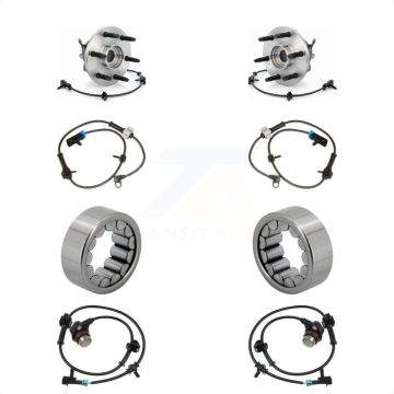 Front Rear Wheel Bearing Extra Sensor Kit For Chevrolet Avalanche 1500 Cadillac Tahoe EXT K7S-103157