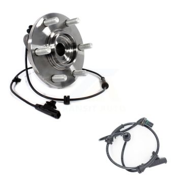 Front Wheel Hub Bearing And Extra ABS Sensor Kit For 2019 Nissan Armada with Harness K7S-103165