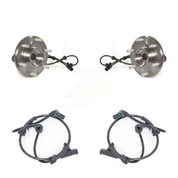 Front Wheel Hub Bearing & Extra Sensor Kit For Nissan TITAN Armada 5.6L with 4-Wheel ABS K7S-103192