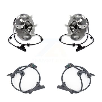 Front Wheel Hub Bearing And Extra ABS Sensor Kit For 2019 Nissan Armada with Harness K7S-103193