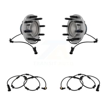 Front Wheel Hub Bearing And ABS Sensor Kit For 2008 Dodge Ram 3500 with Harness K7S-103204
