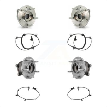 Front Rear Wheel Hub Bearing ABS Sensor Kit For Buick Verano Chevrolet Volt with Harness K7S-103257