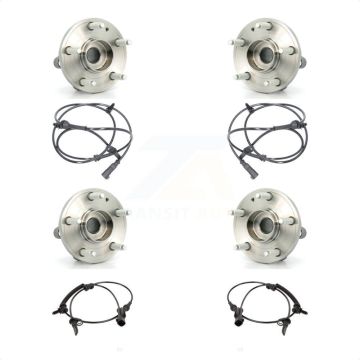 Front Rear Wheel Hub Bearing And ABS Sensor Kit For Ford Explorer K7S-103260