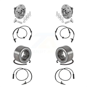 Front Rear Wheel Bearing And ABS Sensor Kit For BMW 230i xDrive M240i K7S-103422