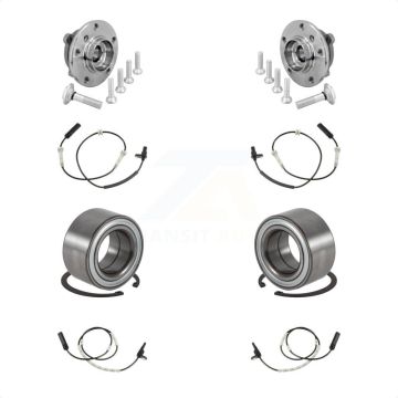 Front Rear Wheel Bearing And ABS Sensor Kit For BMW 230i xDrive M240i K7S-103423