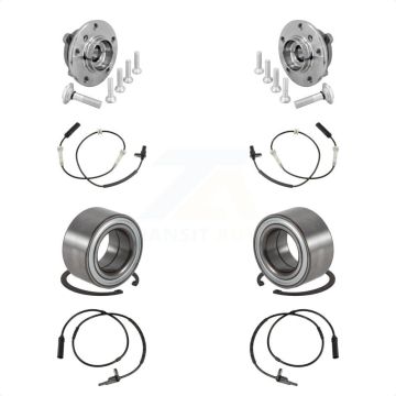 Front Rear Wheel Bearing And ABS Sensor Kit For BMW 230i xDrive M240i K7S-103425