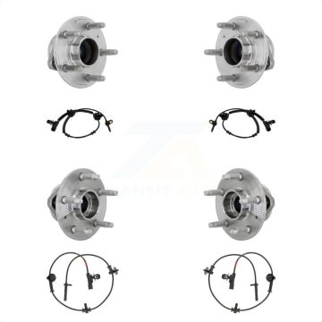 Front Rear Wheel Hub Bearing And ABS Sensor Kit For Cadillac CTS K7S-103444