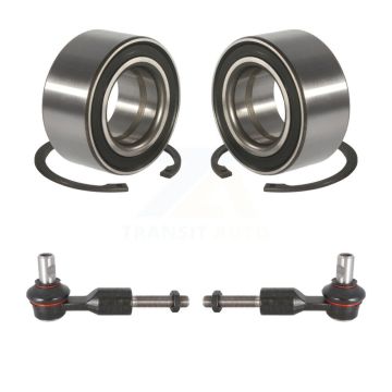 Front Wheel Bearing & Tie Rod End Kit For Volkswagen Passat Audi A4 Quattro Allroad A6 A8 K7T-100007