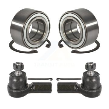 Front Wheel Bearing And Tie Rod End Kit For Honda Civic Acura EL K7T-100011