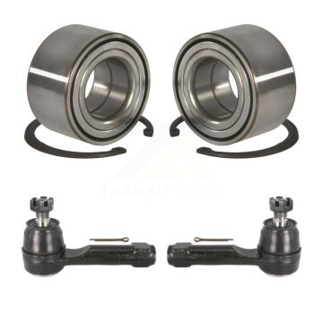 Front Wheel Bearing And Tie Rod End Kit For 2000-2006 Nissan Sentra K7T-100024
