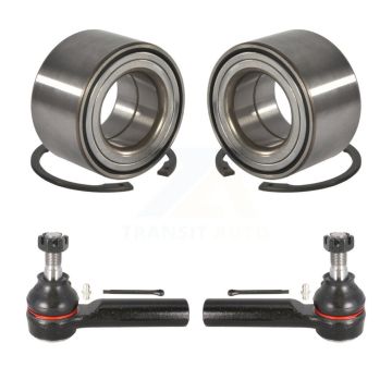 Front Wheel Bearing And Tie Rod End Kit For Toyota Corolla Matrix Pontiac Vibe iM K7T-100031