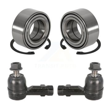 Front Wheel Bearing And Tie Rod End Kit For 2003-2008 Hyundai Tiburon 2.7L K7T-100039