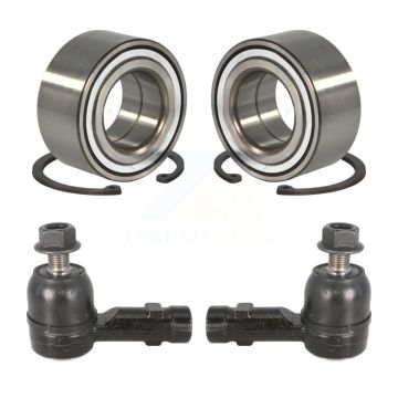Front Wheel Bearing And Tie Rod End Kit For Hyundai Elantra Kia Spectra Tiburon Spectra5 K7T-100041