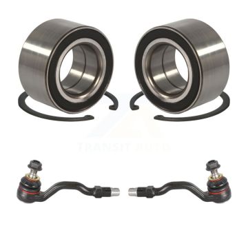 Front Wheel Bearing And Tie Rod End Kit For 2004-2010 BMW X3 K7T-100047