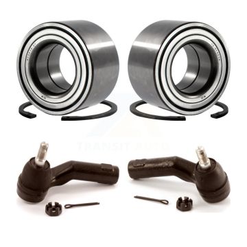 Front Wheel Bearing And Tie Rod End Kit For Mazda 3 Non-ABS K7T-100072