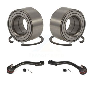 Front Wheel Bearing And Tie Rod End Kit For 2012-2017 Hyundai Accent K7T-100093