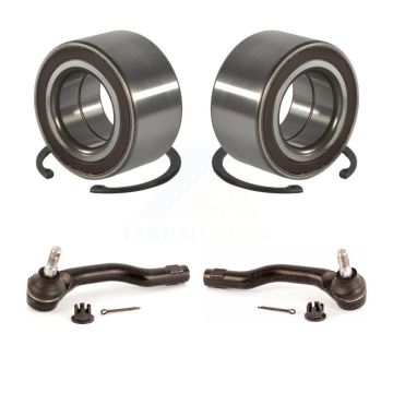 Front Wheel Bearing And Tie Rod End Kit For 2011-2014 Mazda 2 K7T-100096