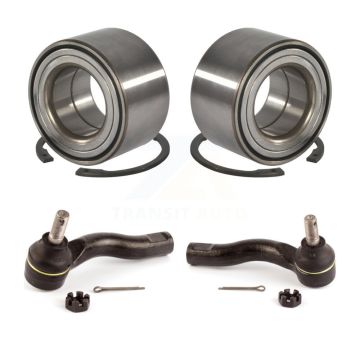 Front Wheel Bearing And Tie Rod End Kit For 2005-2010 Scion tC K7T-100108