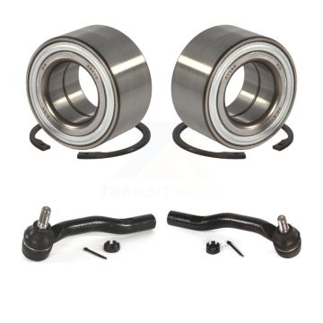 Front Wheel Bearing And Tie Rod End Kit For 2017-2018 Toyota Prius V K7T-100136
