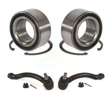 Front Wheel Bearing And Tie Rod End Kit For 2009-2014 Acura TL K7T-100138