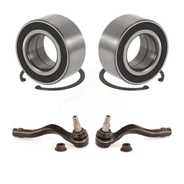 Front Wheel Bearing And Tie Rod End Kit For 2010-2012 Mercedes-Benz C250 AWD K7T-100158