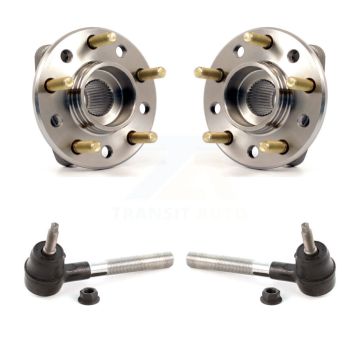 Front Wheel Bearing And Tie Rod End Kit For Chrysler Intrepid Dodge 300M Concorde LHS K7T-100171