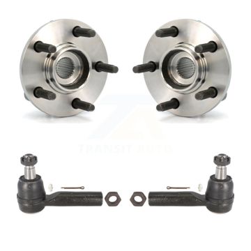 Front Wheel Bearing And Tie Rod End Kit For Ford Taurus Mercury Sable K7T-100172