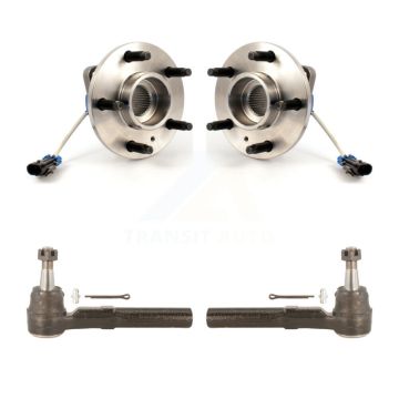 Front Wheel Bearing Tie Rod End Kit For Buick Rendezvous Pontiac Montana Chevrolet Aztek K7T-100176