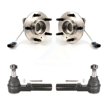 Front Wheel Bearing And Tie Rod End Kit For Chevrolet Impala Buick LaCrosse Pontiac Grand K7T-100177