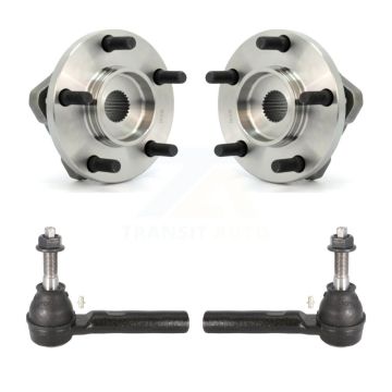Front Wheel Bearing And Tie Rod End Kit For Dodge Grand Caravan Chrysler Town & Country K7T-100182