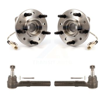Front Wheel Bearing And Tie Rod End Kit For Pontiac Grand Am Chevrolet Malibu Oldsmobile K7T-100184