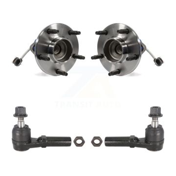 Front Wheel Bearing And Tie Rod End Kit For Chevrolet Corvette Cadillac XLR K7T-100185