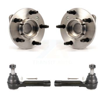 Front Wheel Bearing & Tie Rod End Kit For Chevrolet Pontiac Montana Impala Venture Grand K7T-100189