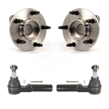 Front Wheel Bearing Tie Rod End Kit For Chevrolet Impala Pontiac Grand Prix Buick Century K7T-100191