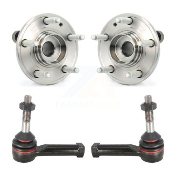 Front Wheel Bearing And Tie Rod End Kit For Ford Five Hundred Freestyle Taurus X Mercury K7T-100208
