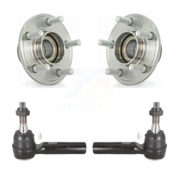 Front Wheel Bearing And Tie Rod End Kit For Dodge Chrysler 300 Charger Challenger Magnum K7T-100209