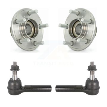 Front Wheel Bearing And Tie Rod End Kit For Dodge Chrysler 300 Charger Challenger K7T-100210