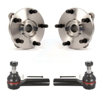 Front Wheel Bearing And Tie Rod End Kit For 2018 Toyota Corolla iM K7T-100218