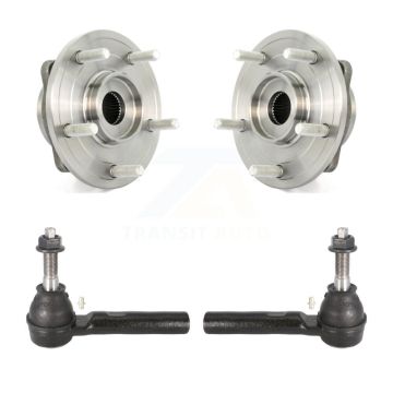 Front Wheel Bearing And Tie Rod End Kit For 2009-2020 Dodge Journey K7T-100230