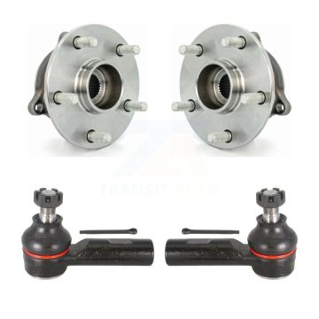 Front Wheel Bearing And Tie Rod End Kit For 2006-2013 Suzuki Grand Vitara K7T-100235