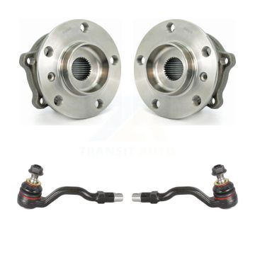 Front Wheel Bearing And Tie Rod End Kit For BMW X5 X6 M12 X 1.5 Thread K7T-100240