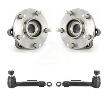 Front Wheel Bearing And Tie Rod End Kit For 2004-2009 Nissan Quest K7T-100242