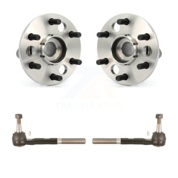 Front Wheel Bearing & Tie Rod End Kit For K1500 Chevrolet GMC K2500 Suburban Blazer Yukon K7T-100248